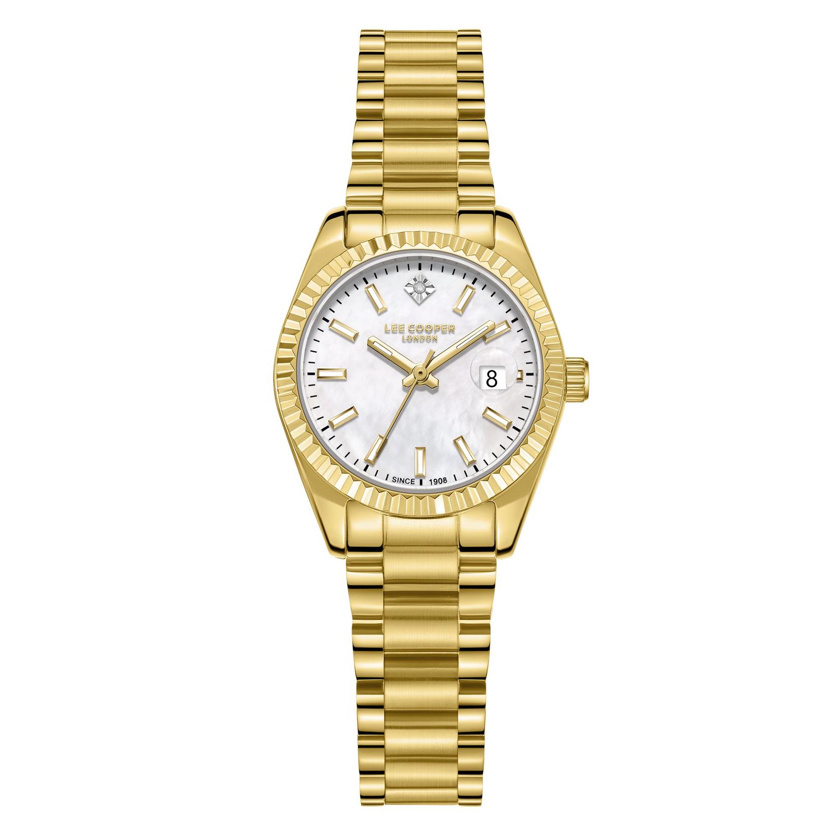 LEE COOPER Ženski ručni sat LC08126.120, Zlatne boje