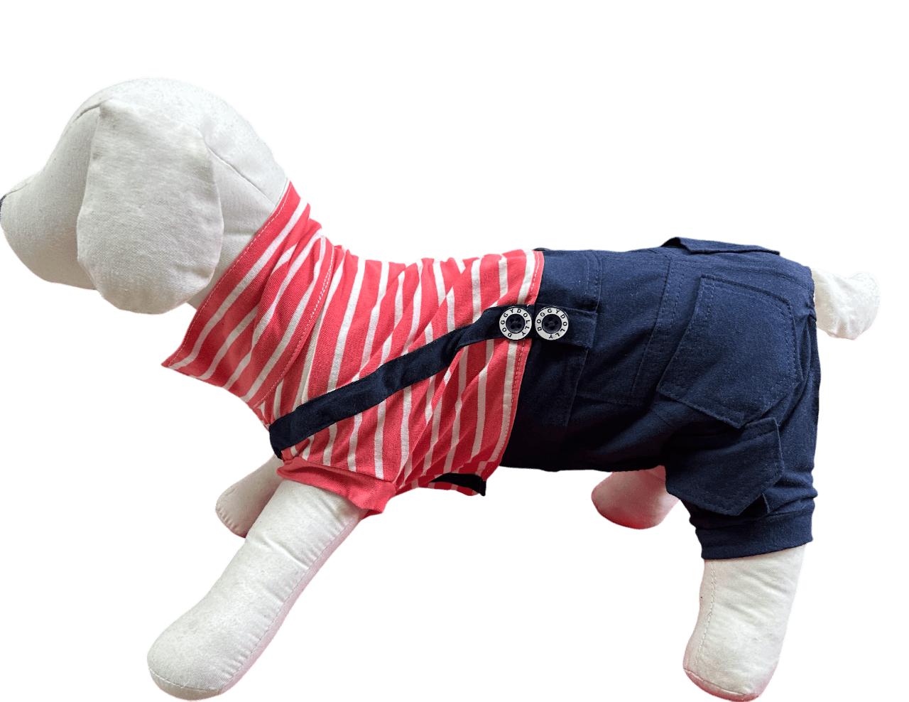 Doggydolly Kombinezon pamučni za psa, 35-40cm