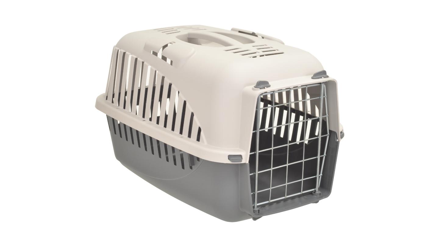 Farmcompany Transporter za pse i mačke, 48x31x31 cm, Sivo-bež