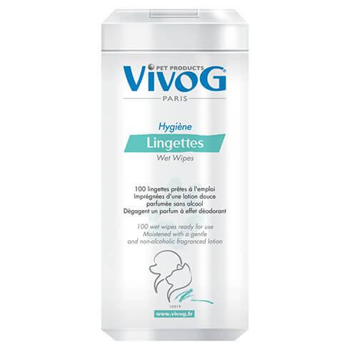 VIVOG Vlažne maramice za oči i uši pasa