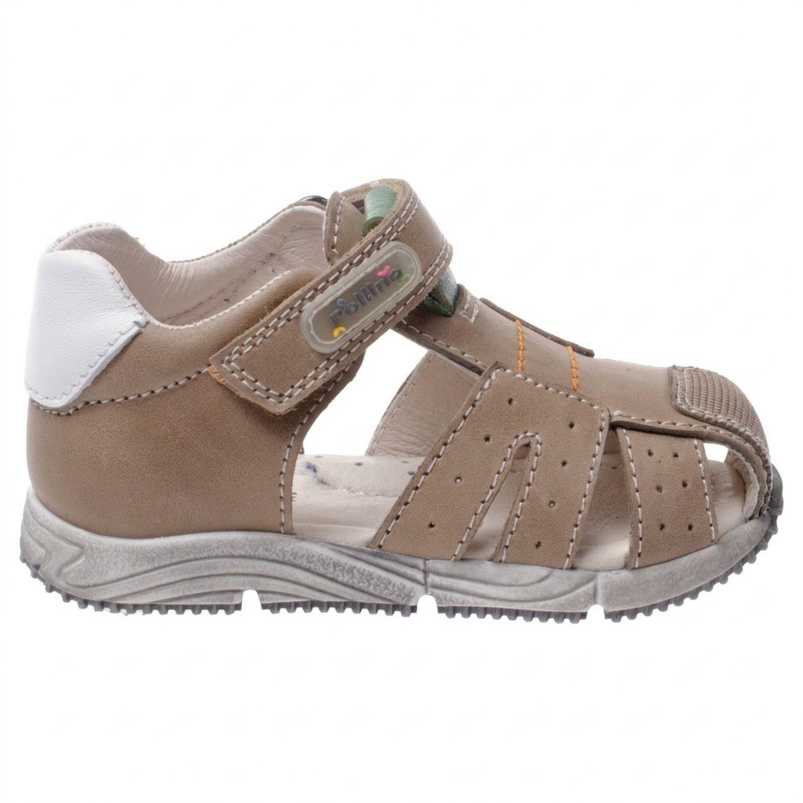 Pollino Sandale za dečake 4273 BEIGE, Bež