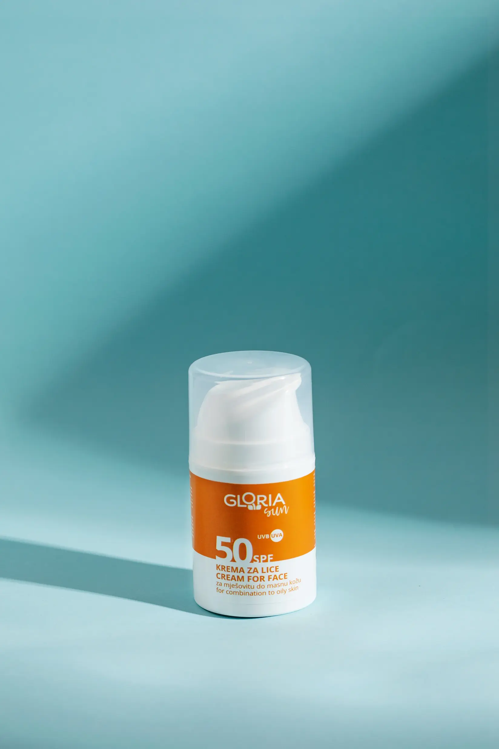 GLORIA Dnevna krema za lice SPF 50, 50 ml