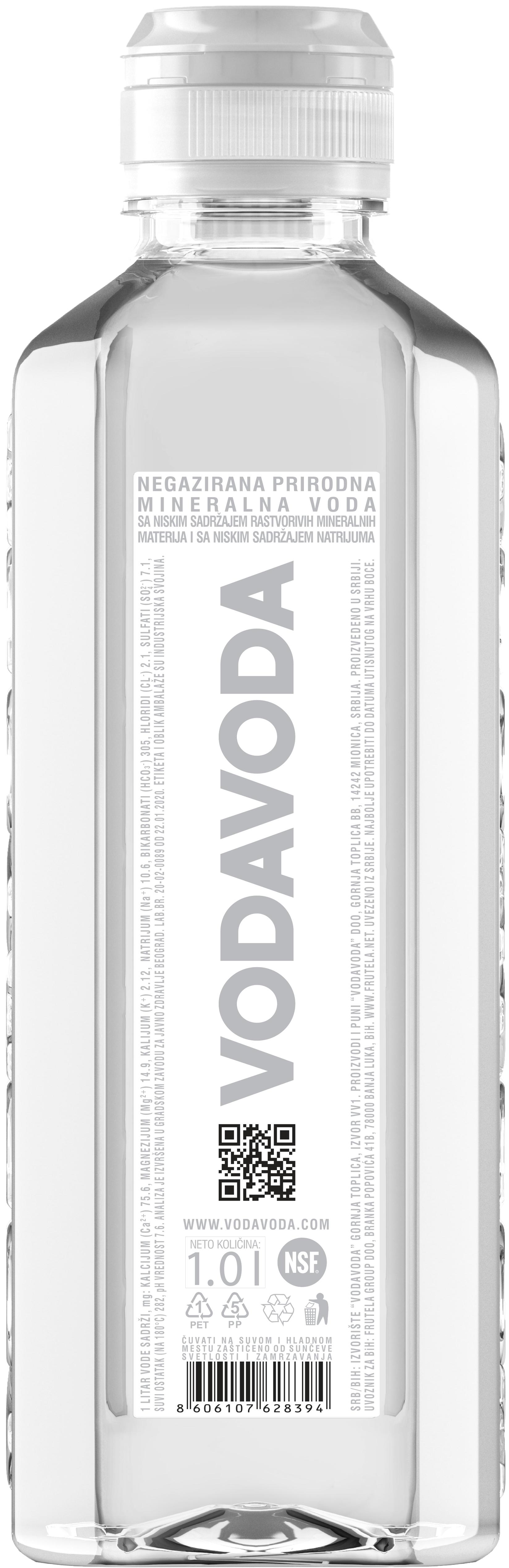 VODA VODA Prirodna mineralna voda 1 L SPORT