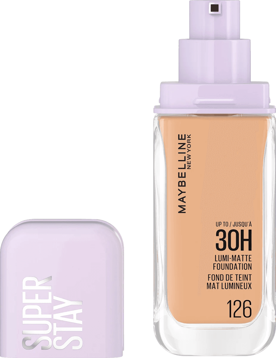 Maybelline New York Tečni puder Super Stai Lumi FDT 126 mat