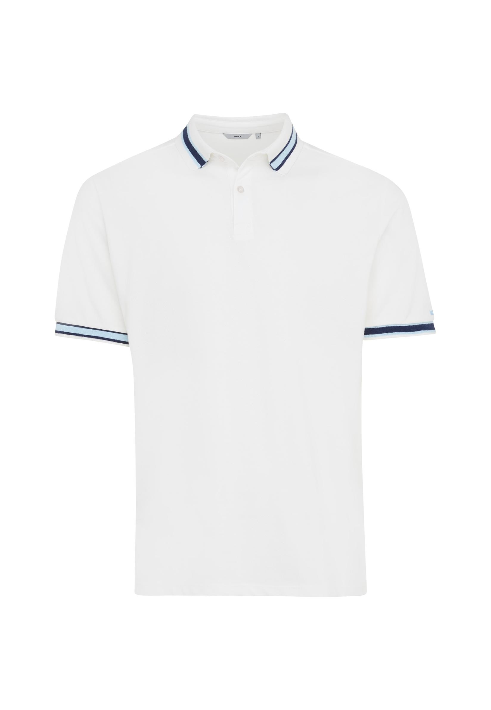 MEXX Muška majica sa kragnom, Bela