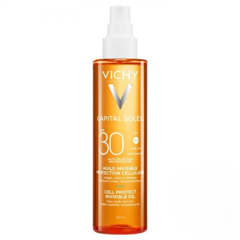 Vichy Zaštitno ulje za kosu, lice i telo Capital Soleil, SPF30, 200ml