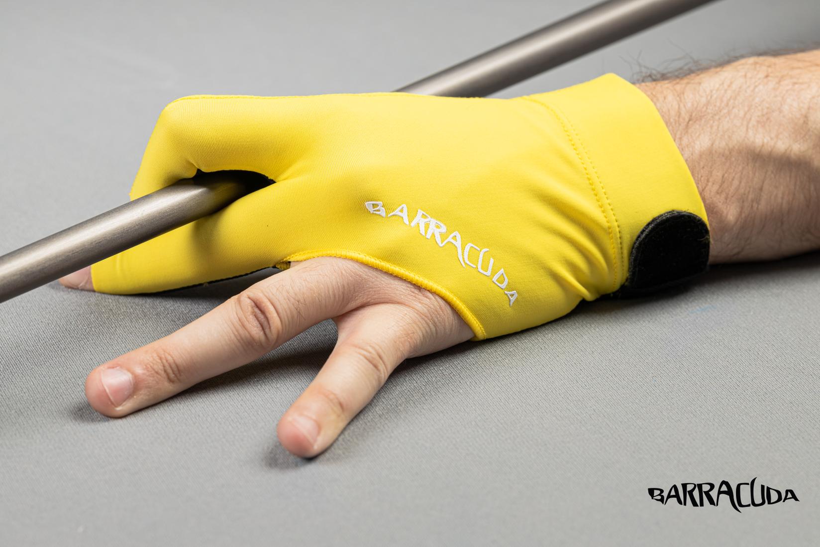 BARRACUDA Rukavice za bilijar, Za desnu ruku, Žute