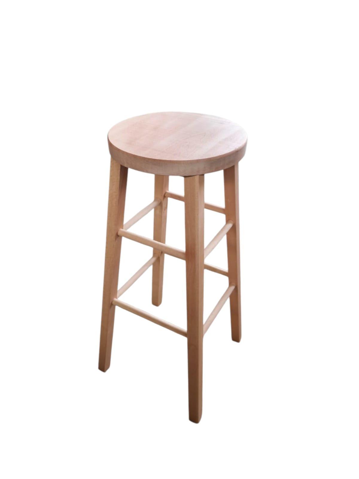 Barska drvena stolica bez naslona