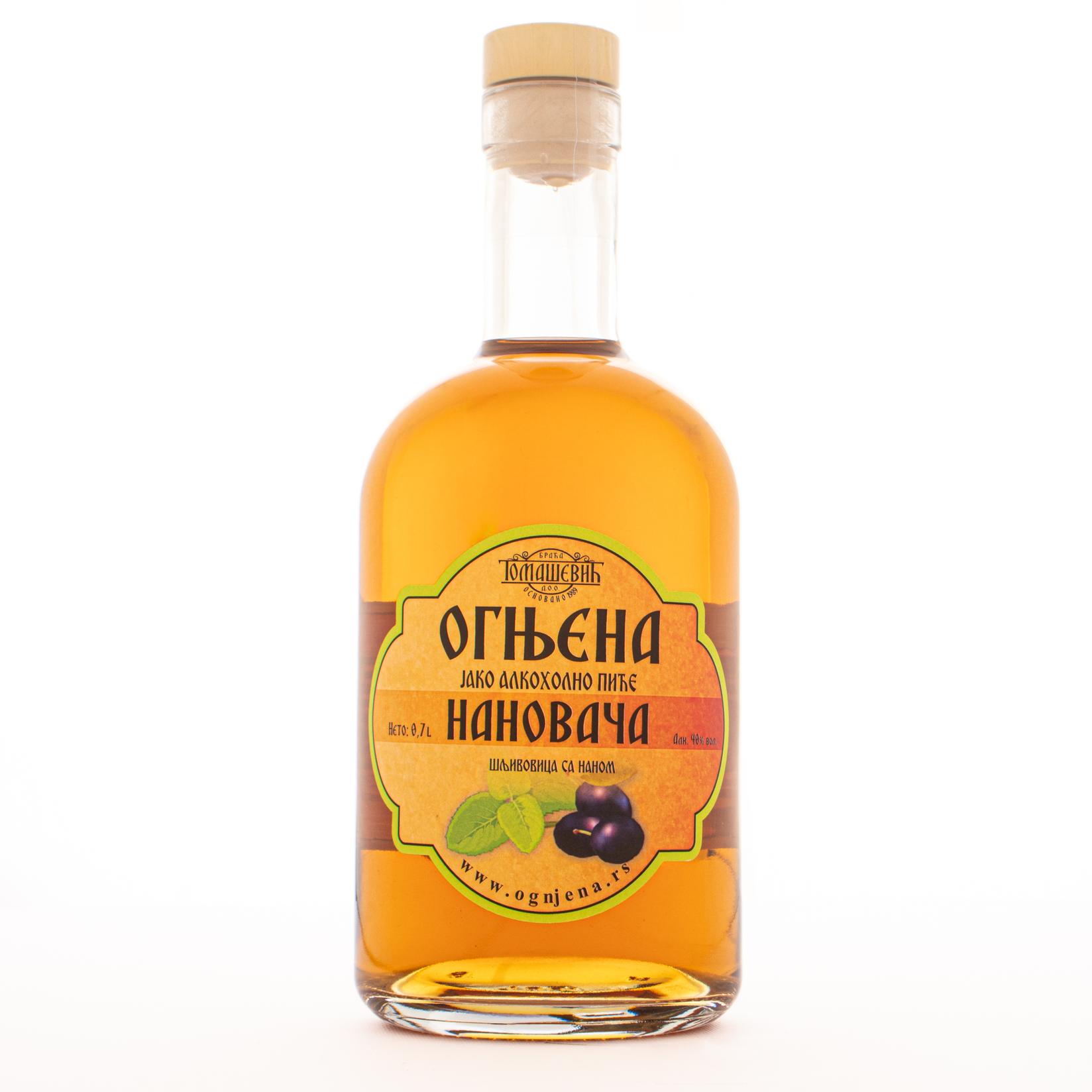 Ognjena Rakija Nanovača, Šljiva i nana, 0.7 l