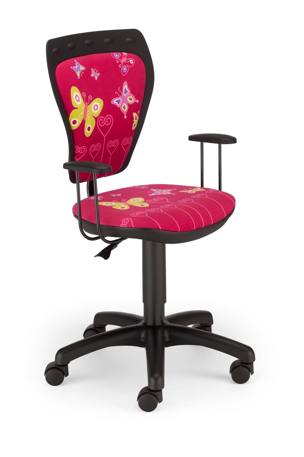 NOWY STYL Dečija radna stolica Ministyle Black Butterfly, Šarena