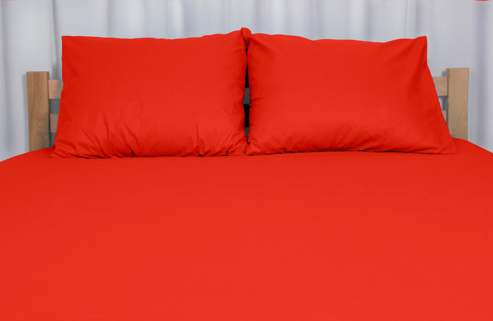 Manjatex Čaršaf, 210x240cm, Crveni