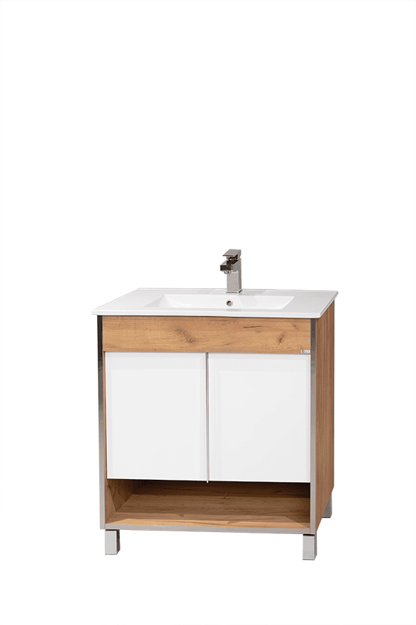 Ceramica Lux Komoda za kupatilo Tara Hrast 60, Plazma