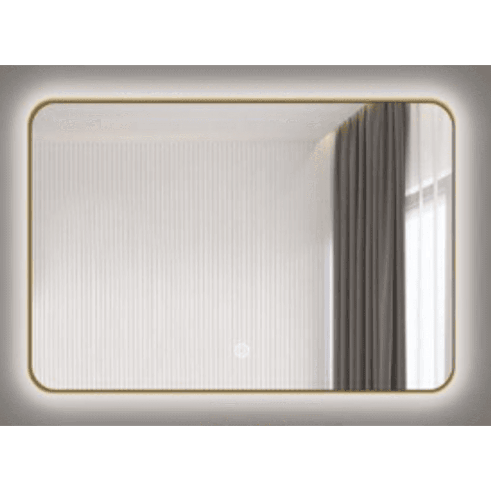 Ceramica Lux CL37 Ogledalo, 60x80, Alu-ram, Zlatno