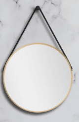 Ceramica Lux CL17 Ogledalo, fi70, Alu-ram, Zlatno