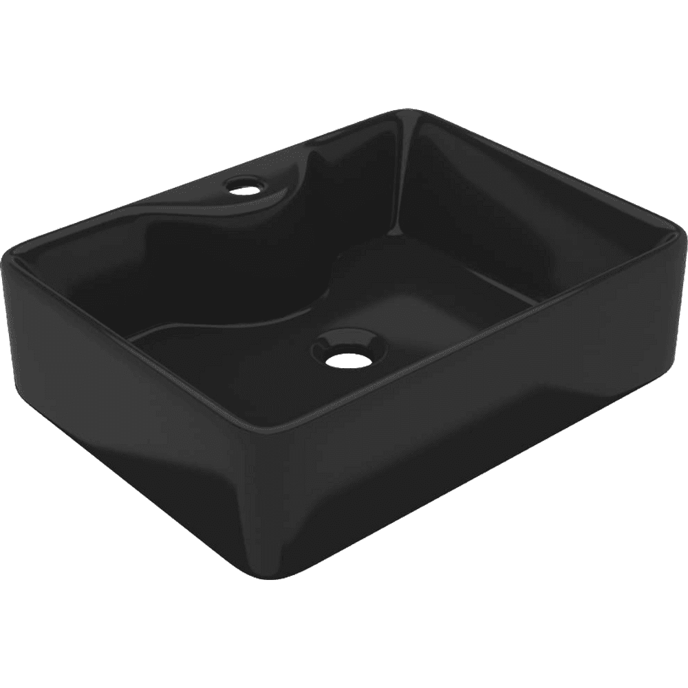 Ceramica Lux CL432-55 Lux Art Umivaonik, 55x30x14, Mat crni