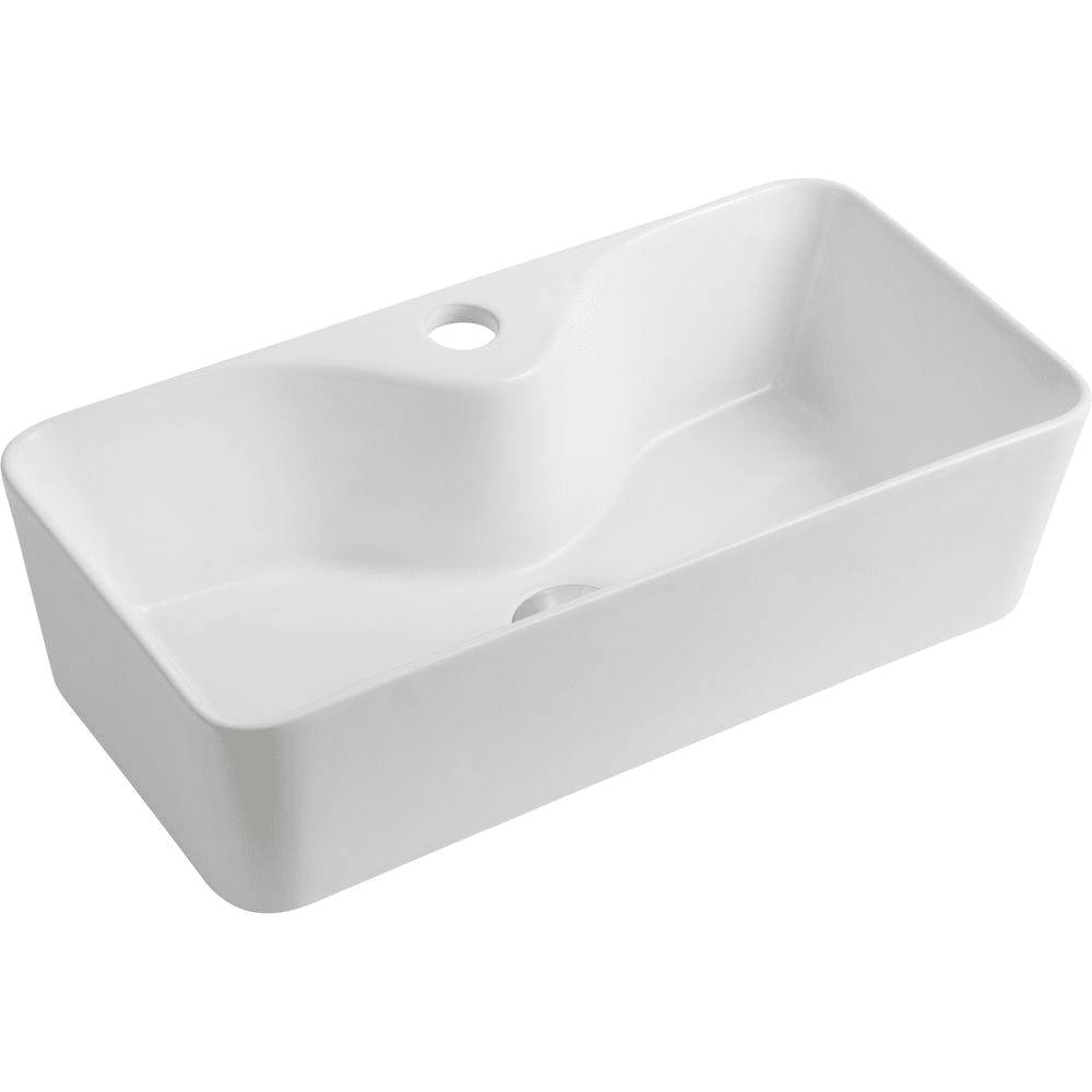 Ceramica Lux CL432-55 Lux Art Umivaonik, 55x30x14, Beli