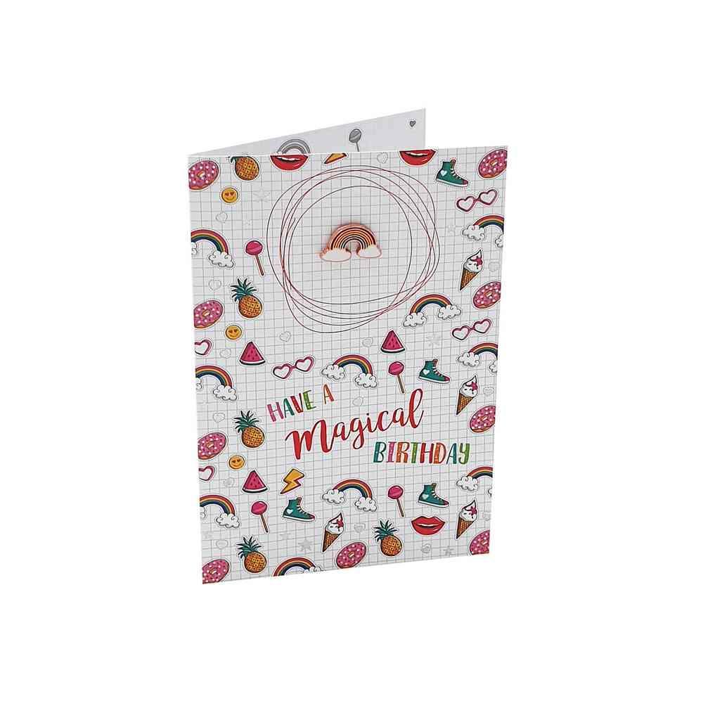 Čestitka sa Duga značkom - Have a Magical Birthday