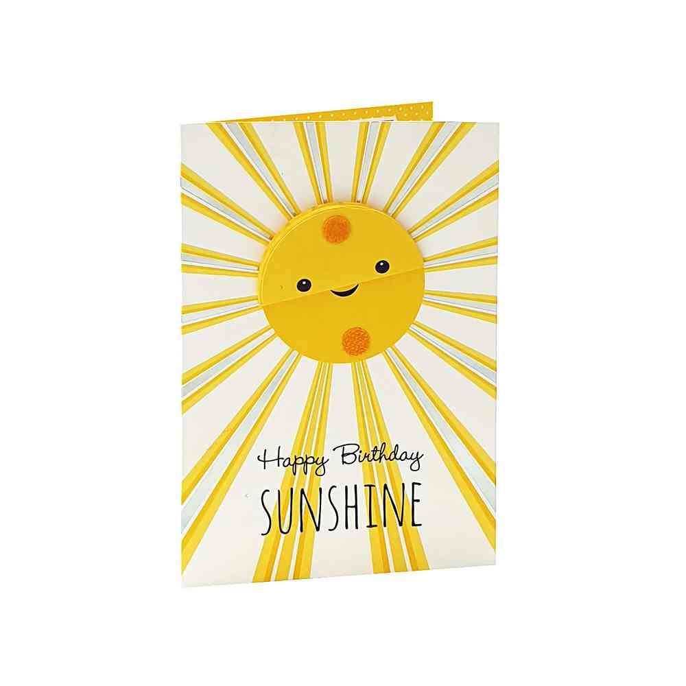 Čestitka Popping Candy Sunce - Happy Birthday Sunshine