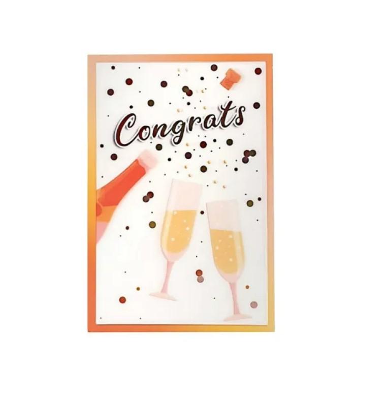 Čestitka 3D Hoorey Congrats