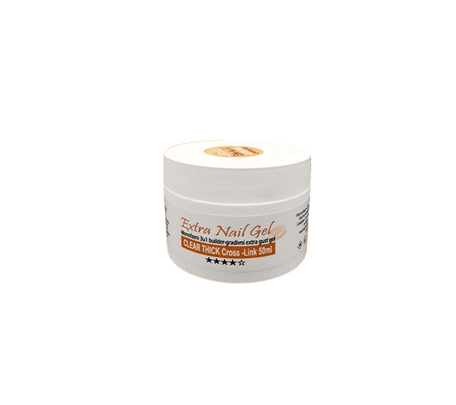 Extra Nail Gradivni gel za nokte Cross Link Clear thick 1947, 50ml