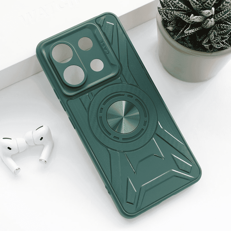Maska za telefon Combat za Xiaomi Redmi Note 13 Pro 5G, EU, Zelena