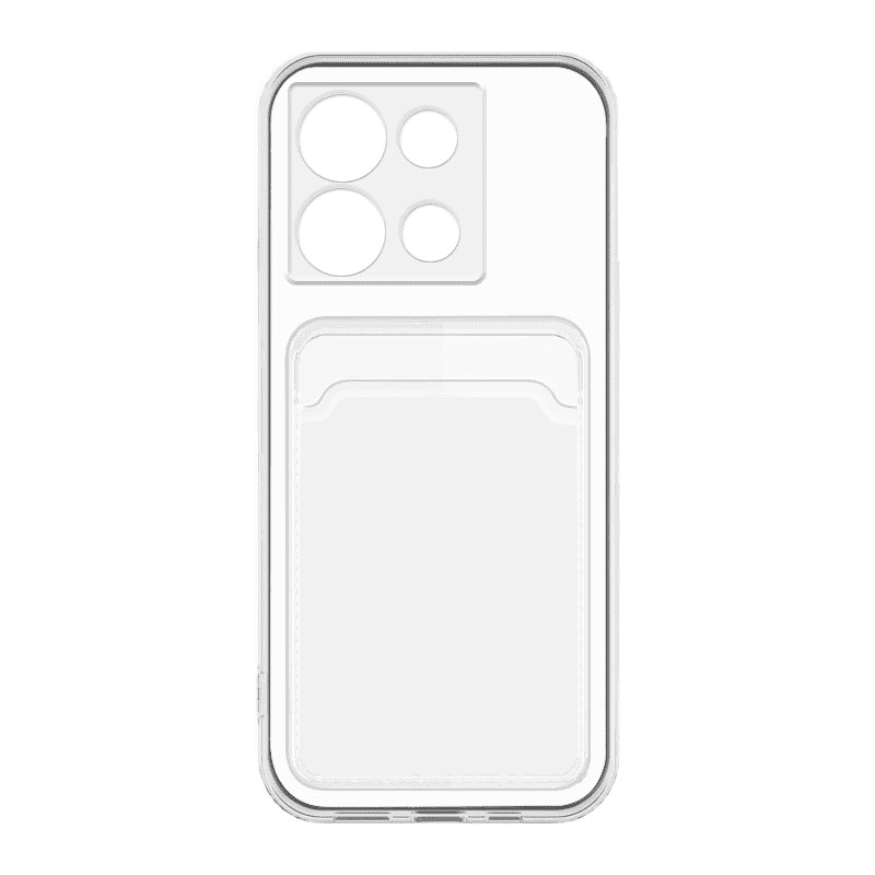 Maska za telefon Wallet za Xiaomi Redmi Note 13 4G, EU, Providna