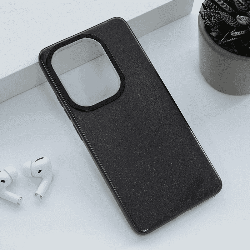 Maska za telefon Crystal Dust za Xiaomi Redmi Note 13 Pro 4G, EU, Crna