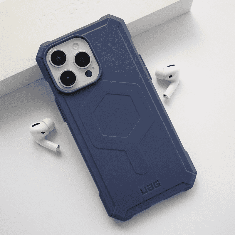 Maska za telefon Uag Essential Armor Mag Case za iPhone 15 Pro Max, Crna