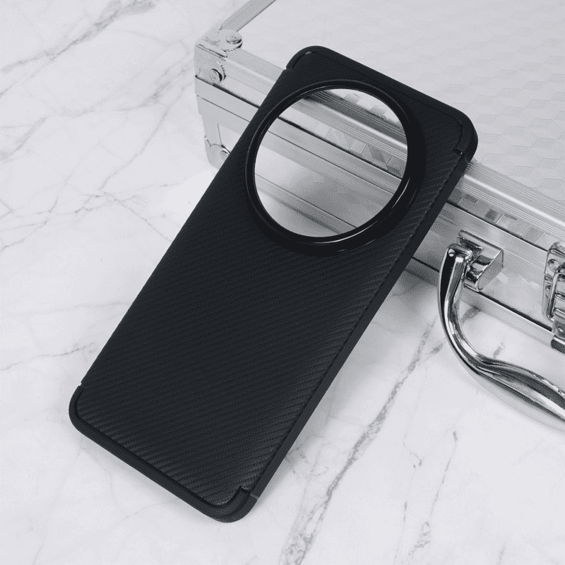 Maska za telefon Carbon Defender za Xiaomi 14 Ultra, Crna