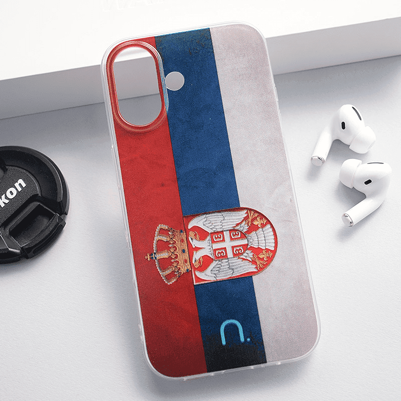 Maska za telefon Nanobit Print za iPhone 16 SRB