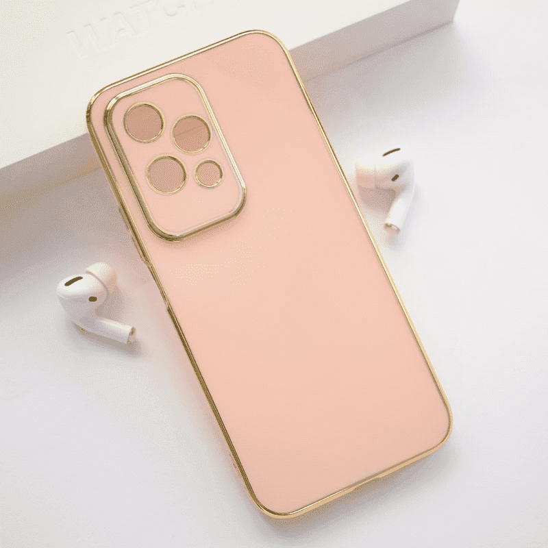 Maska za telefon Fresh Electroplated za Honor 200 Lite, Ružičasta