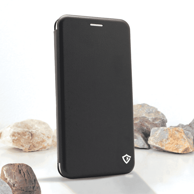 Maska za telefon na preklop Teracell Flip Premium za iPhone 16 Plus, Crna