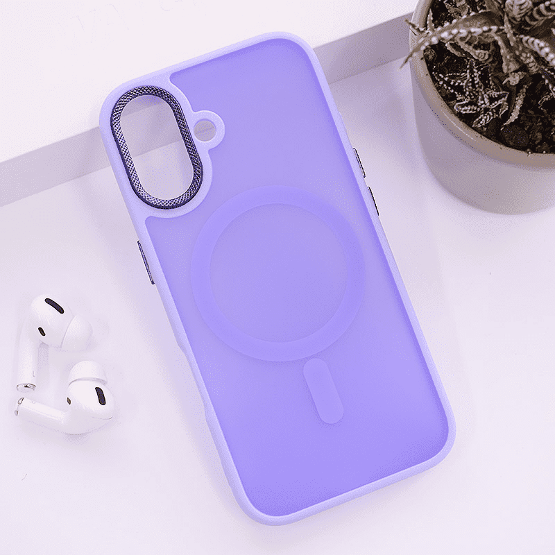 Maska za telefon Candy Shield Mag Case za iPhone 16, Lavanda