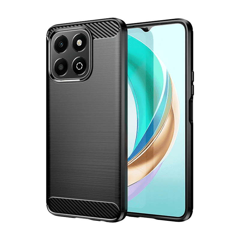 Maska za telefon Silicone Defender za Honor X6b, Crna