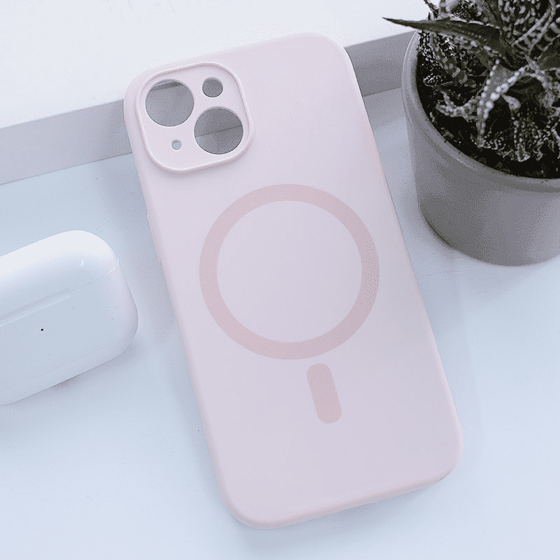 Maska za telefon Mag Case PureTone za iPhone 15 Pro Max, Crna