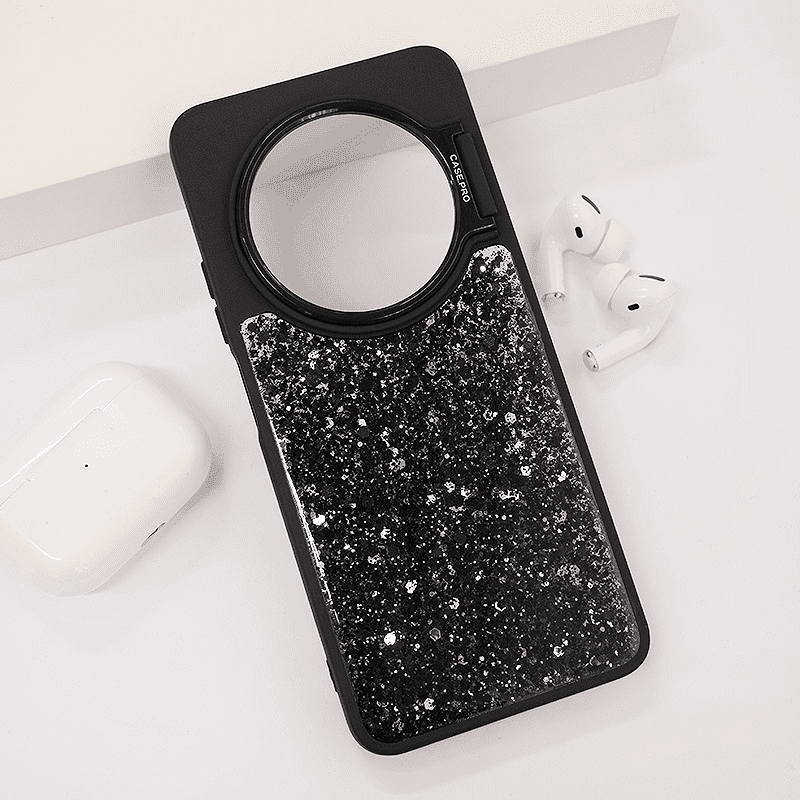 Maska za telefon Crystal Dots za Xiaomi Redmi 14C, Crna