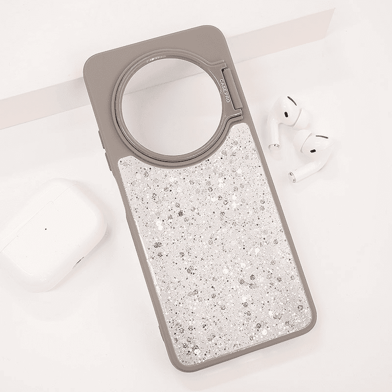 Maska za telefon Crystal Dots za Xiaomi Redmi 14C, Siva