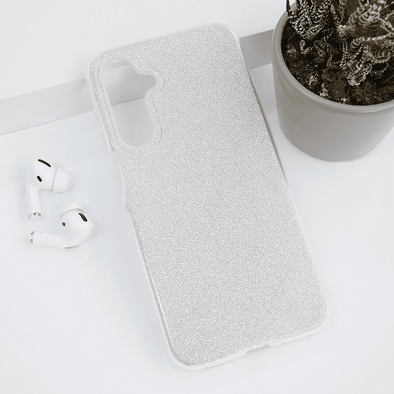 Maska za telefon Crystal Dust za Samsung A16 5G/ A166B, Srebrne boje