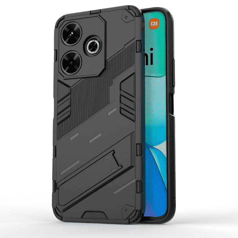Maska za telefon Bibercas za Xiaomi Redmi Note 14 5G, EU, Crna