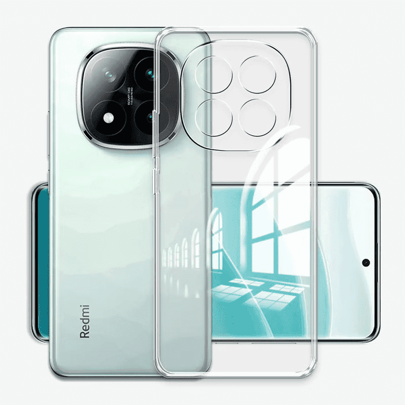 Maska za telefon Skin Silikon za Xiaomi Redmi Note 14 Pro 5G, EU, Providna