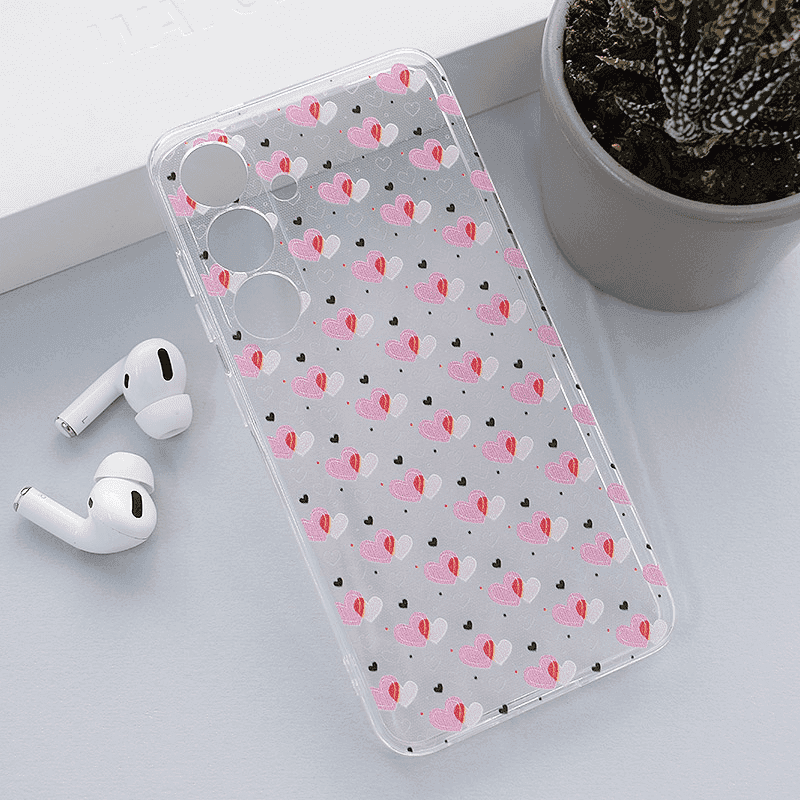 Maska za telefon Nanobit Print za Samsung S25/ S931B Hearts