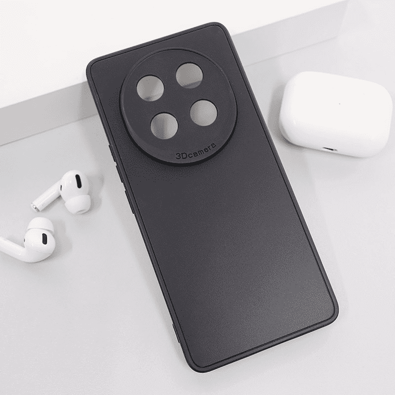 Maska za telefon 3D Camera za Honor Magic 7 Lite/ X9c 5G, Crna