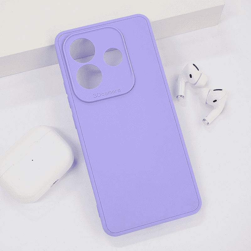 Maska za telefon 3D Camera za Xiaomi Redmi Note 14 5G, EU, Lavanda