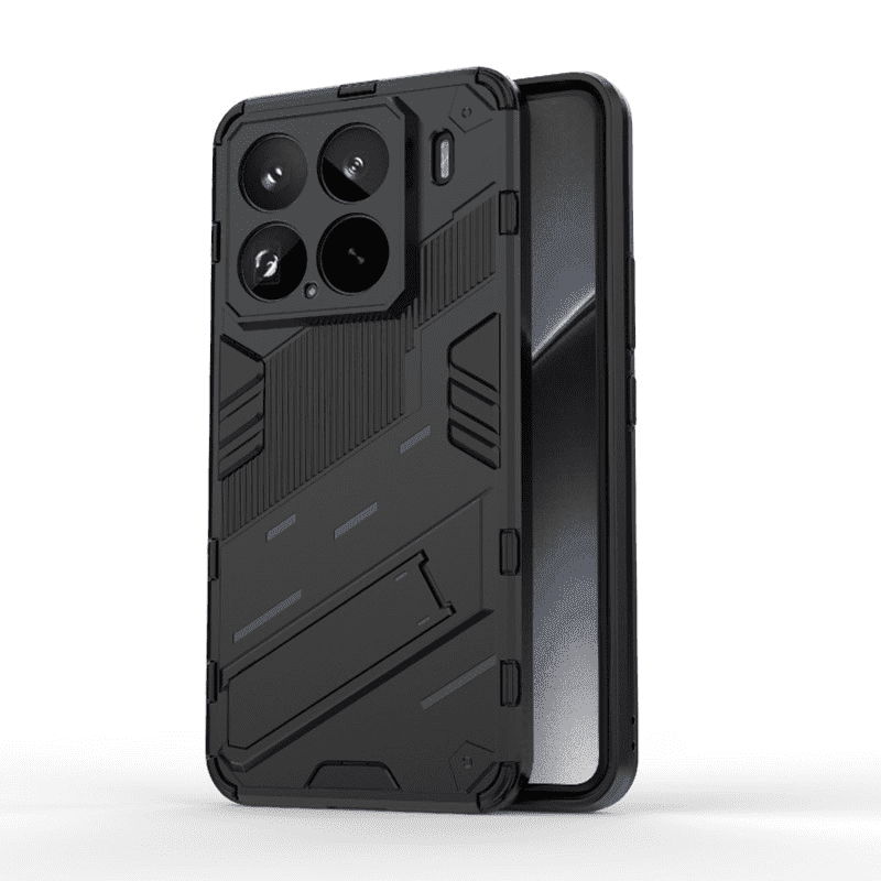 Maska za telefon Bibercas za Xiaomi 15, Crna