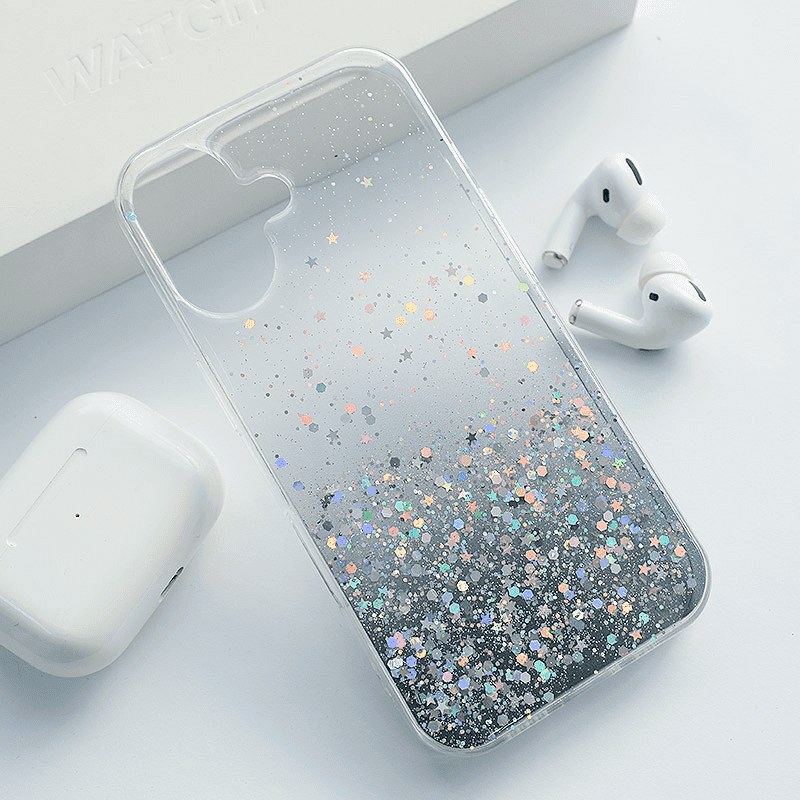 Maska za telefon Stardust za iPhone 16, Crna