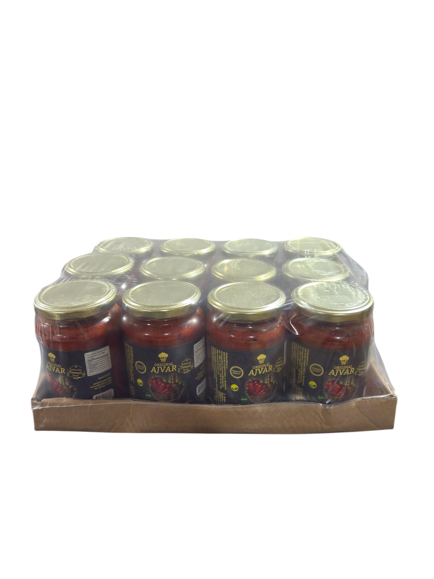 Oki Doki Ajvar original blagi, 12 komada, 350 g