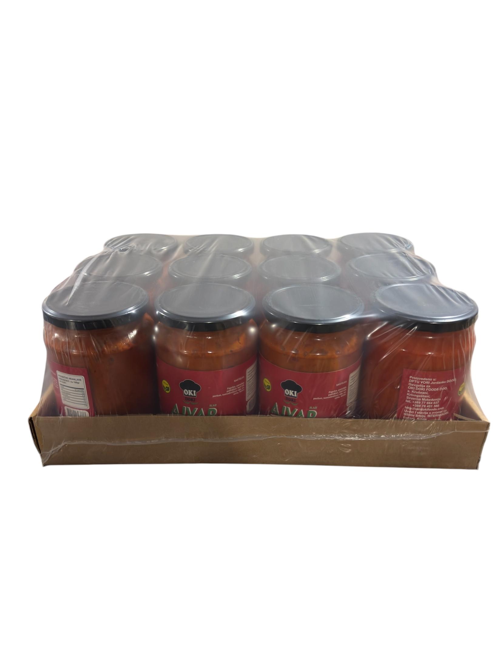 Oki Doki Ajvar blagi, 12 komada, 690 g