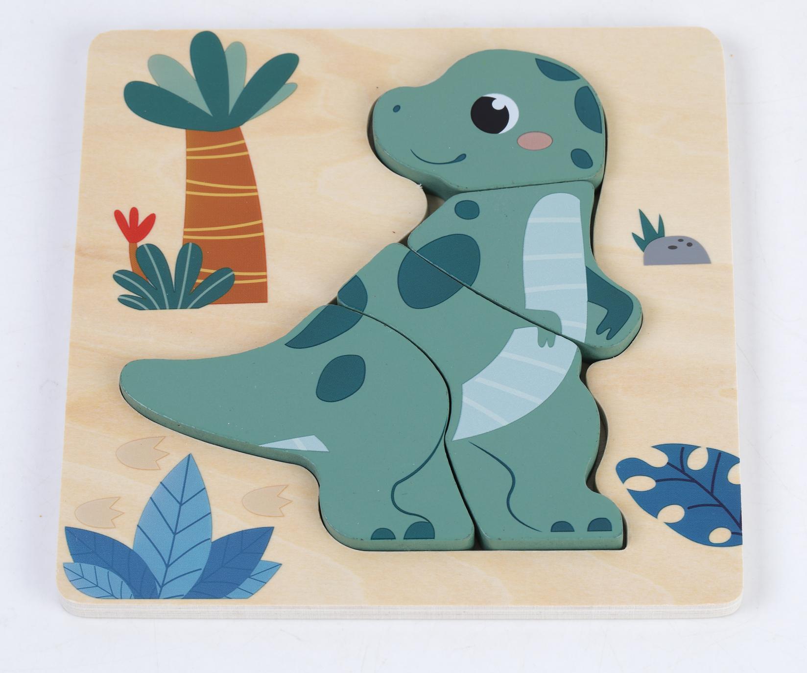 Pino 3D Slagalica Tiranosaurus, 4 elementa
