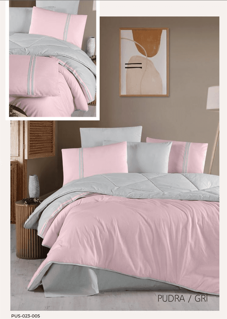 Senotex Set posteljine sa jorganom, Roze