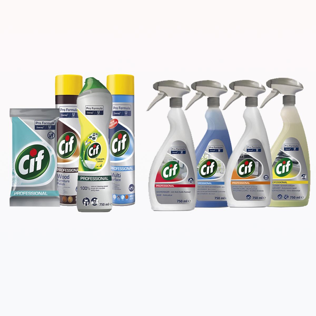 Cif Paket kućne hemije Professional Formula, 8 proizvoda